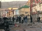 Двойной теракт в Махачкале: погибли минимум 8 человек